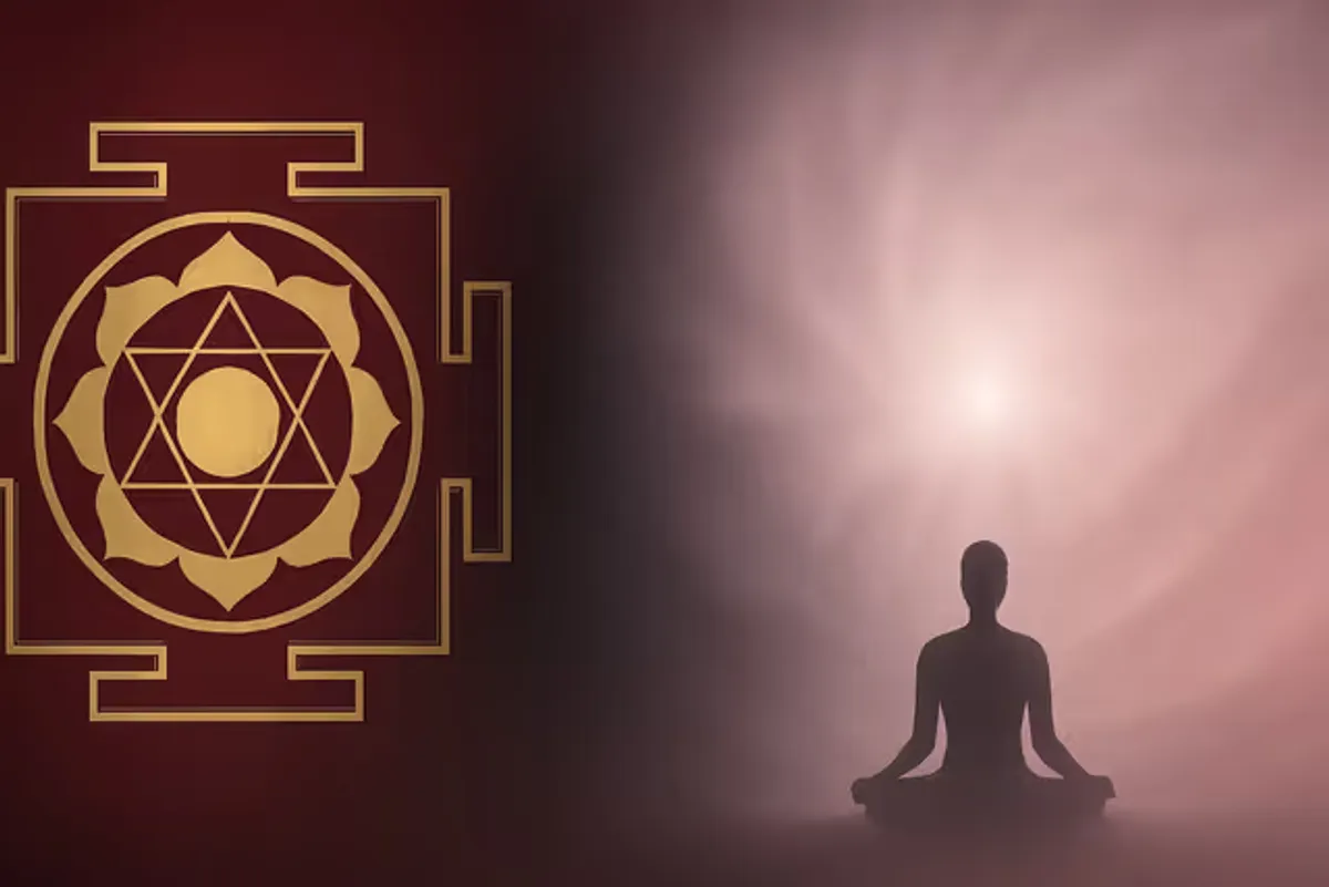 From Yantra to Inner Sky: Entering Chid Ākāśa Through the Blackness Within
