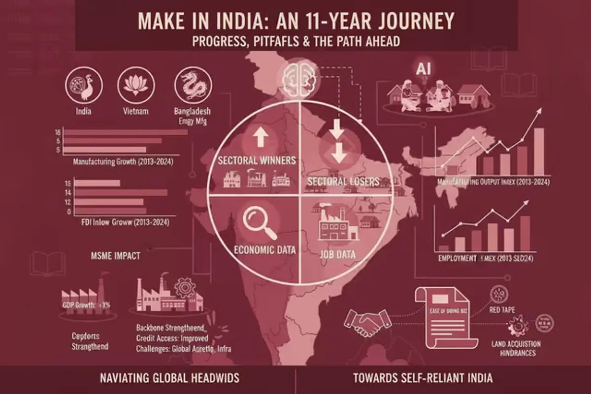 Make in India: The Comprehensive 11-Year Report Card