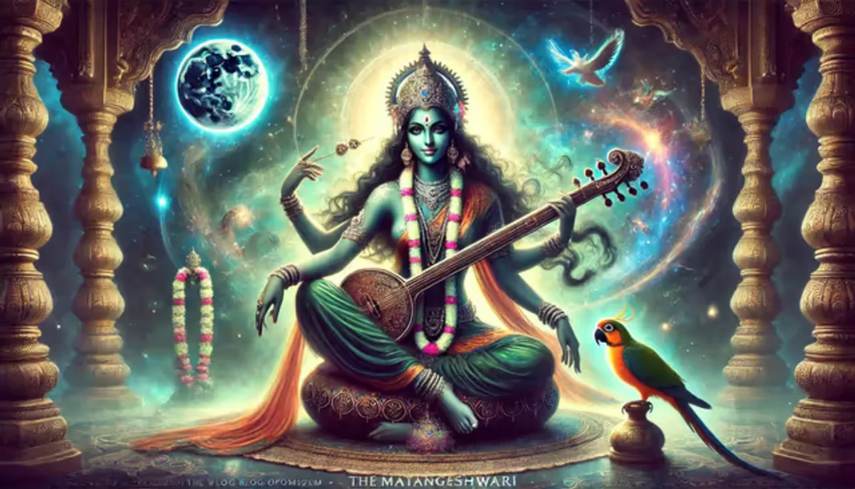 Matangeshwari: The Supreme Tantric Goddess of Transformation and Wisdom